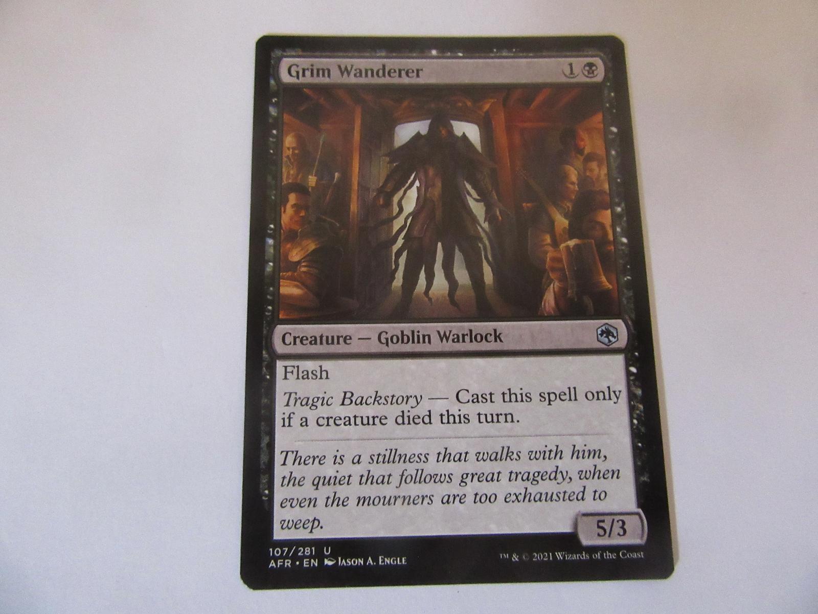 Grim Wanderer 107 Adventures in the Forgotten Realms NM