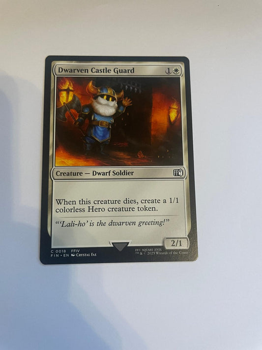 Dwarven Castle Guard 18 FINAL FANTASY NM