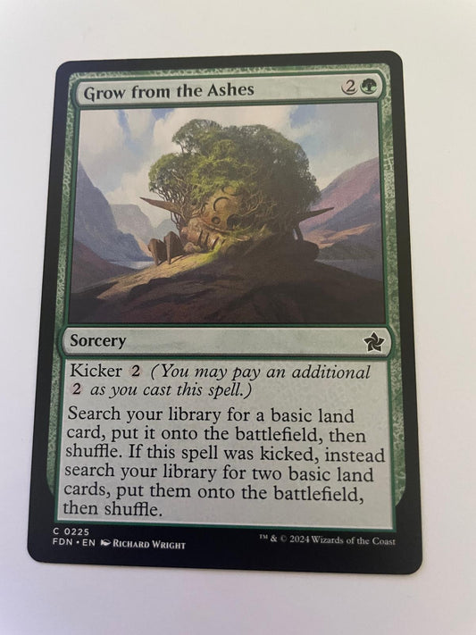 Grow from the Ashes 225 Common Foundations Magic: The Gathering Near Mint