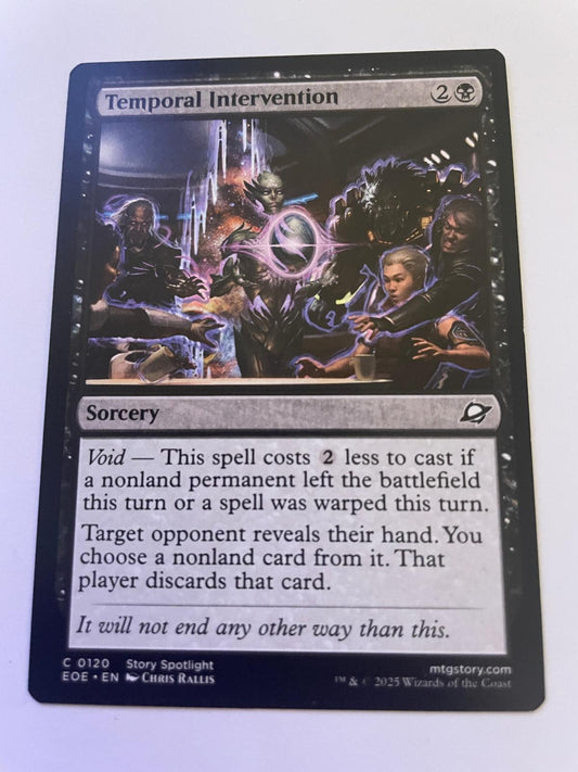 Temporal Intervention 120 Common Edge of Eternities Magic: The Gathering NM