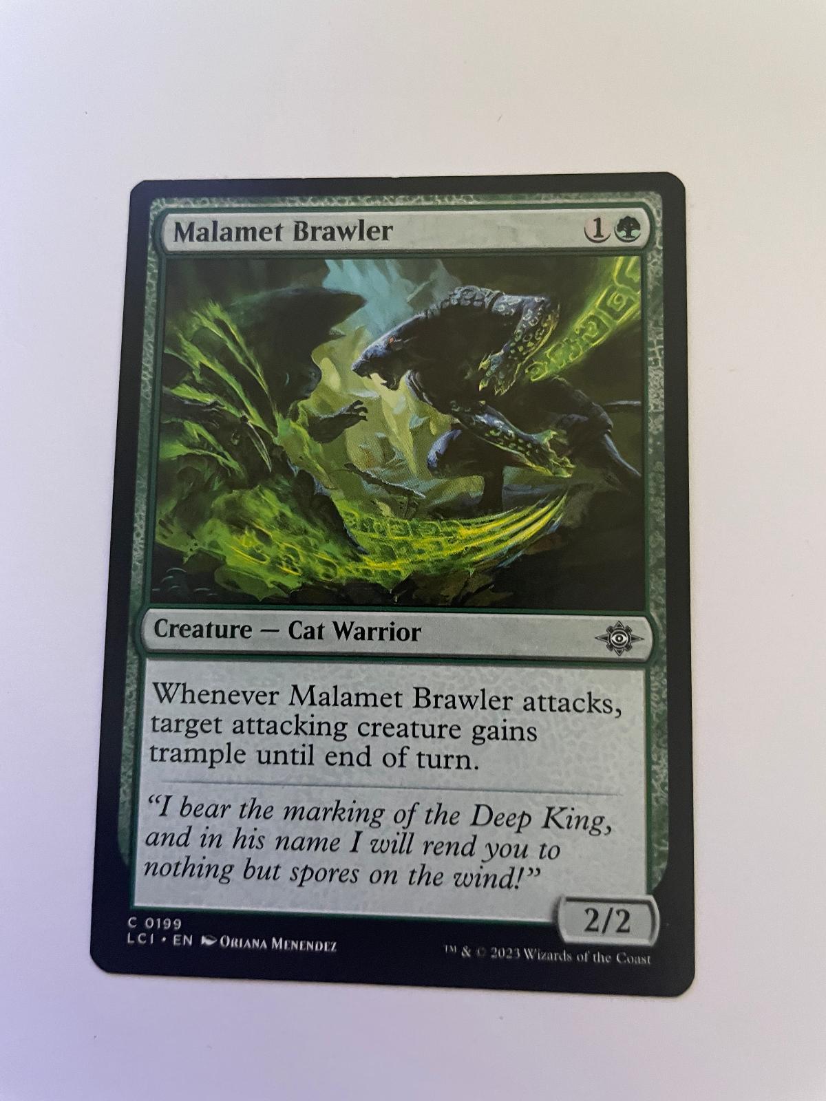 Malamet Brawler 199 Common The Lost Caverns of Ixalan Magic: The Gathering NM