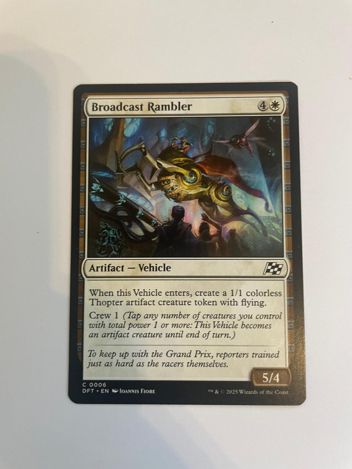 Broadcast Rambler 6 Aetherdrift NM