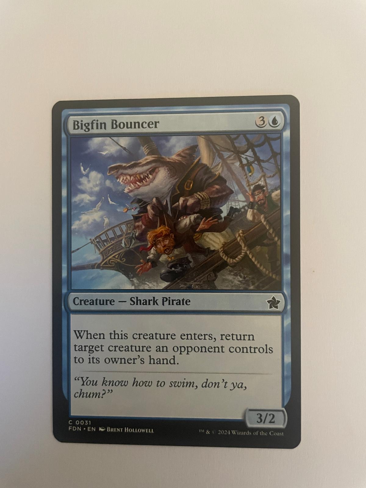 Bigfin Bouncer 31 Foundations FDN NM