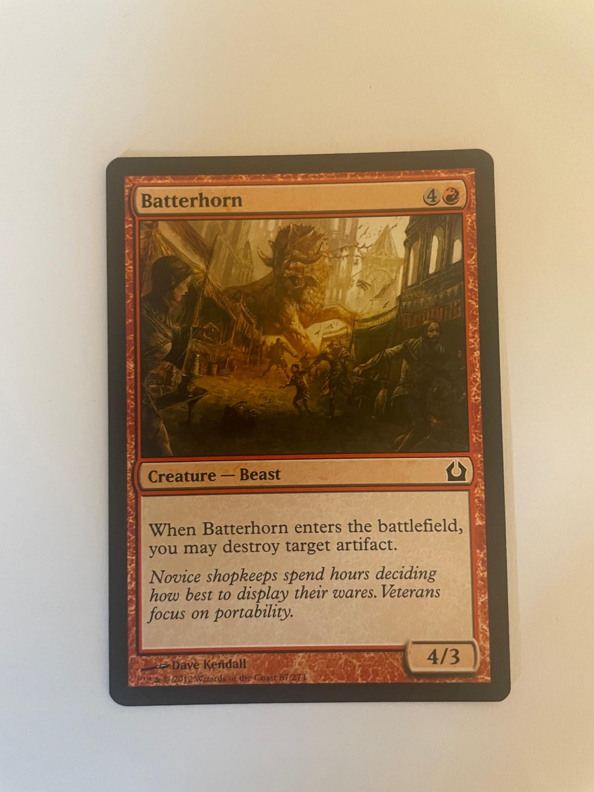 Batterhorn 87 Return to Ravnica RTR NM