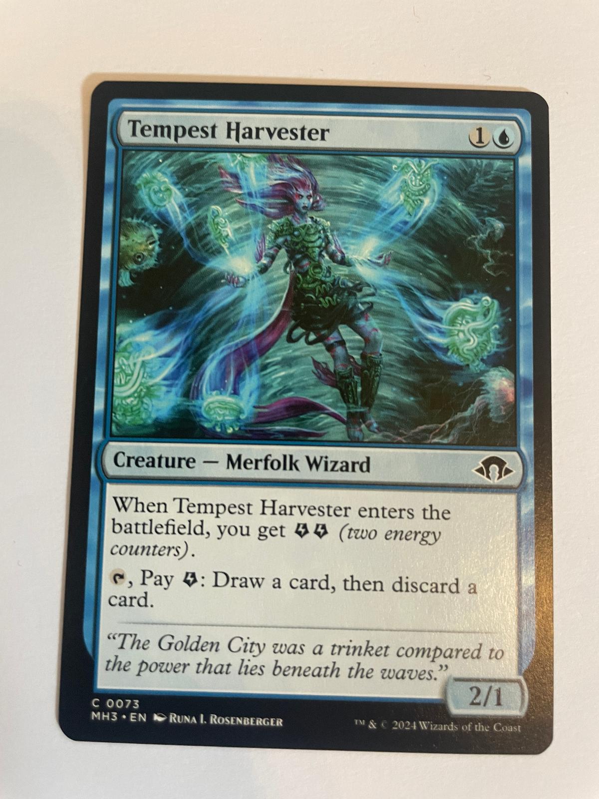 Tempest Harvester 73 Modern Horizons 3 NM