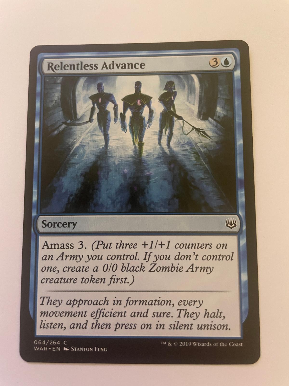 Relentless Advance 64 Common War of the Spark Magic: The Gathering Near Mint