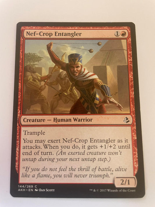 Nef-Crop Entangler 144 Common Amonkhet Magic: The Gathering Near Mint