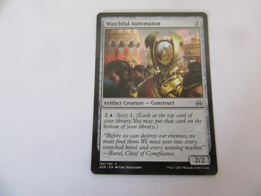 Watchful Automaton 182 Aether Revolt NM