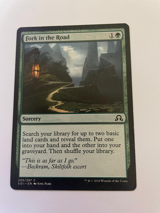 Fork in the Road 205 Common Shadows over Innistrad Magic: The Gathering NM