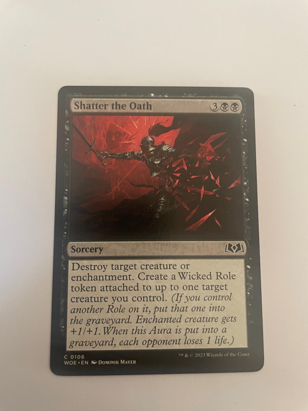 Shatter the Oath 106 Wilds of Eldraine WOE NM