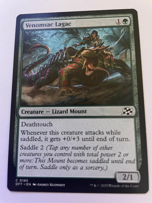 Venomsac Lagac 185 Common Aetherdrift Magic: The Gathering Near Mint