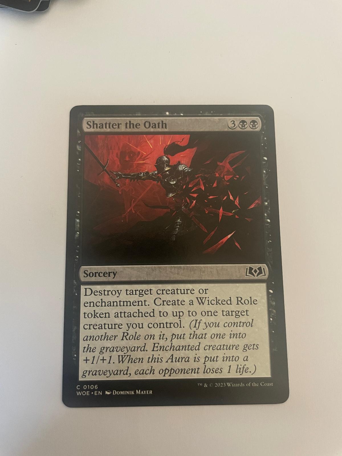 Shatter the Oath 106 Wilds of Eldraine WOE NM