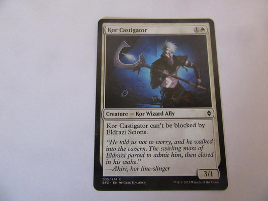 Kor Castigator 35 Battle for Zendikar NM