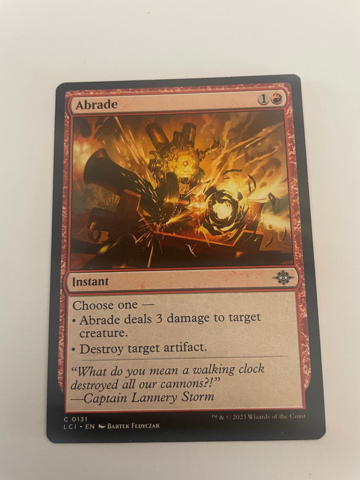 Abrade 131 The Lost Caverns of Ixalan LCI NM
