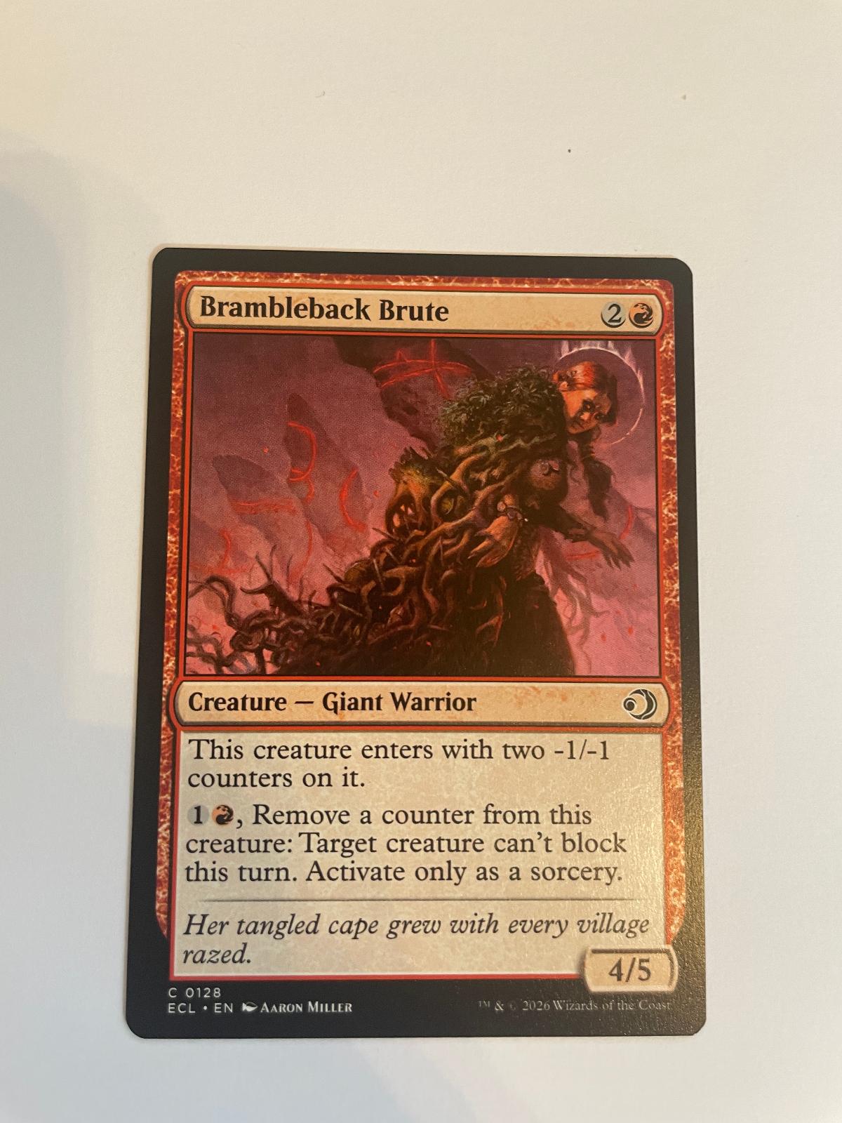 Brambleback Brute 128 Lorwyn Eclipsed ECL NM