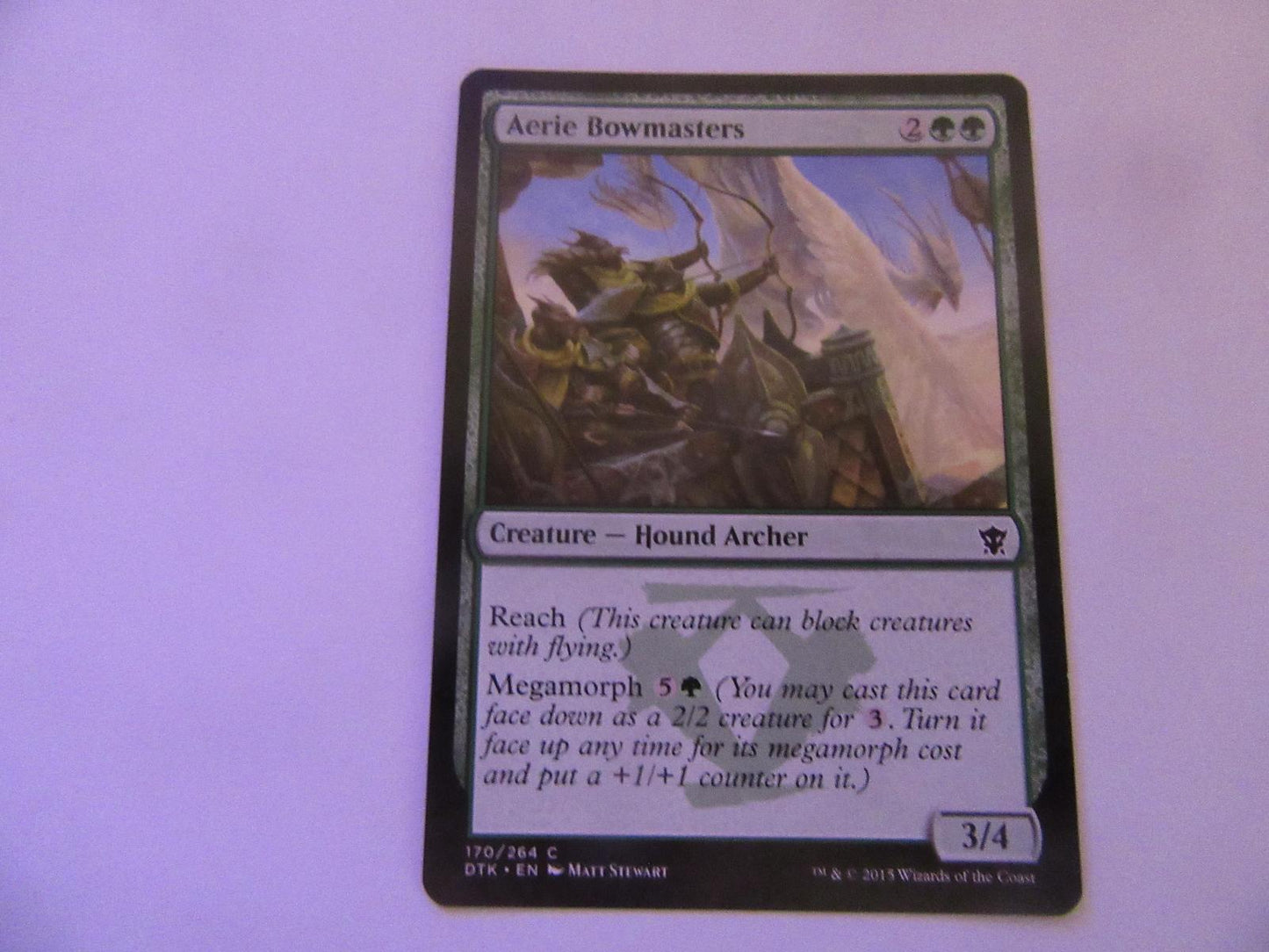 Aerie Bowmasters 170 Dragons of Tarkir NM
