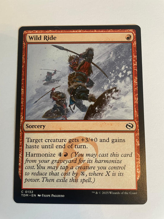 Wild Ride 132 Tarkir: Dragonstorm NM