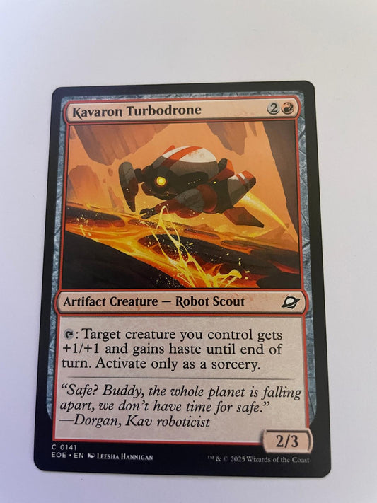 Kavaron Turbodrone 141 Common Edge of Eternities Magic: The Gathering Near Mint
