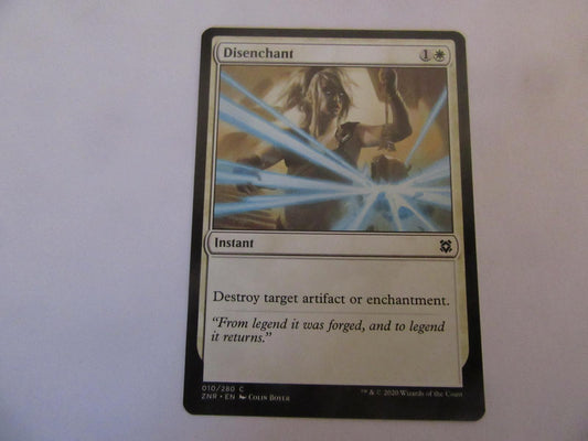 Disenchant 10 Zendikar Rising NM