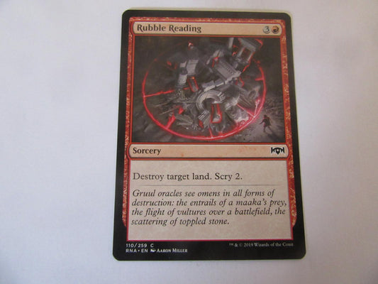 Rubble Reading 110 Ravnica Allegiance NM