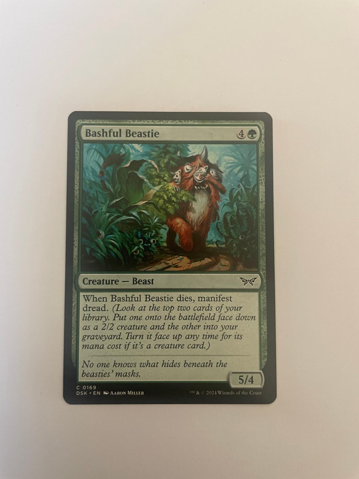 Bashful Beastie 169 Duskmourn: House of Horror DSK NM