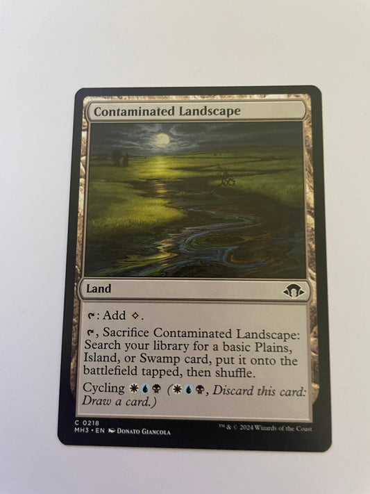 Contaminated Landscape 218 Common Modern Horizons 3 Magic: The Gathering NM