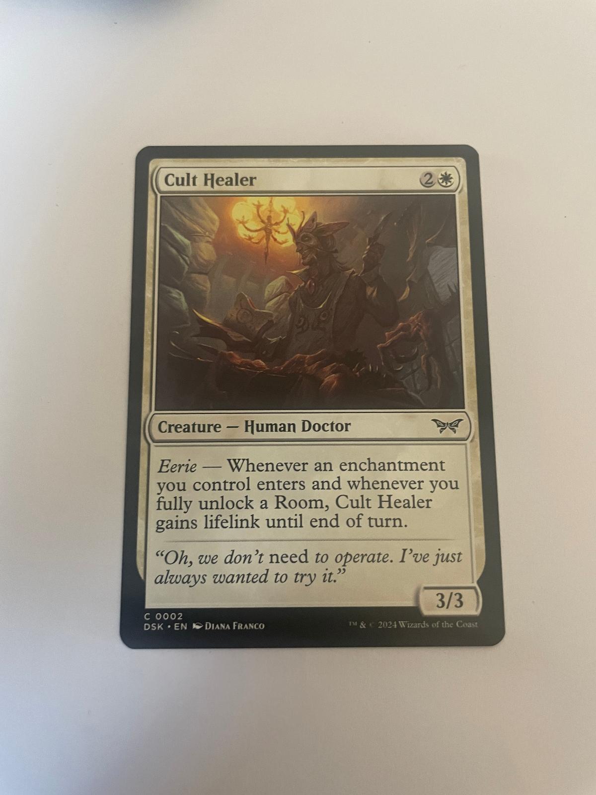 Cult Healer 2 Duskmourn: House of Horror DSK NM