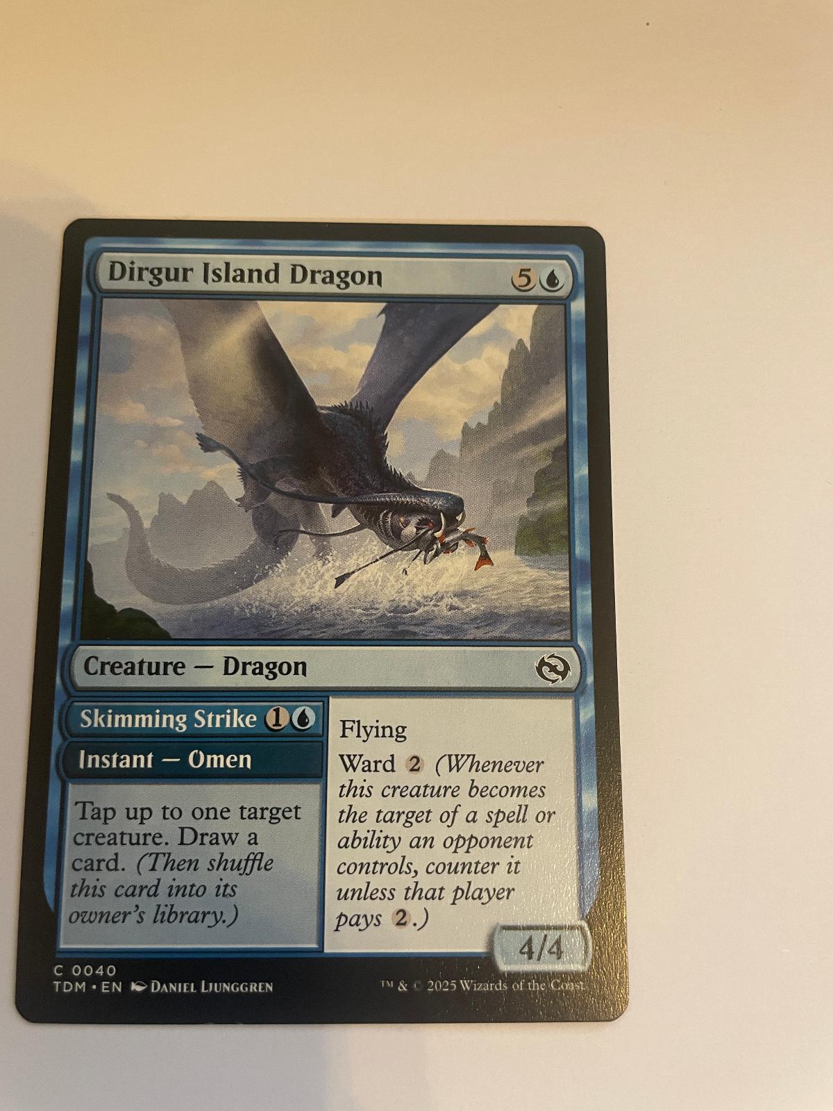 Dirgur Island Dragon 40 Tarkir: Dragonstorm NM