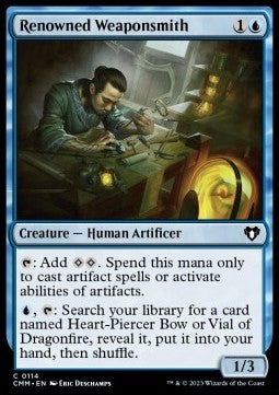 Renowned Weaponsmith