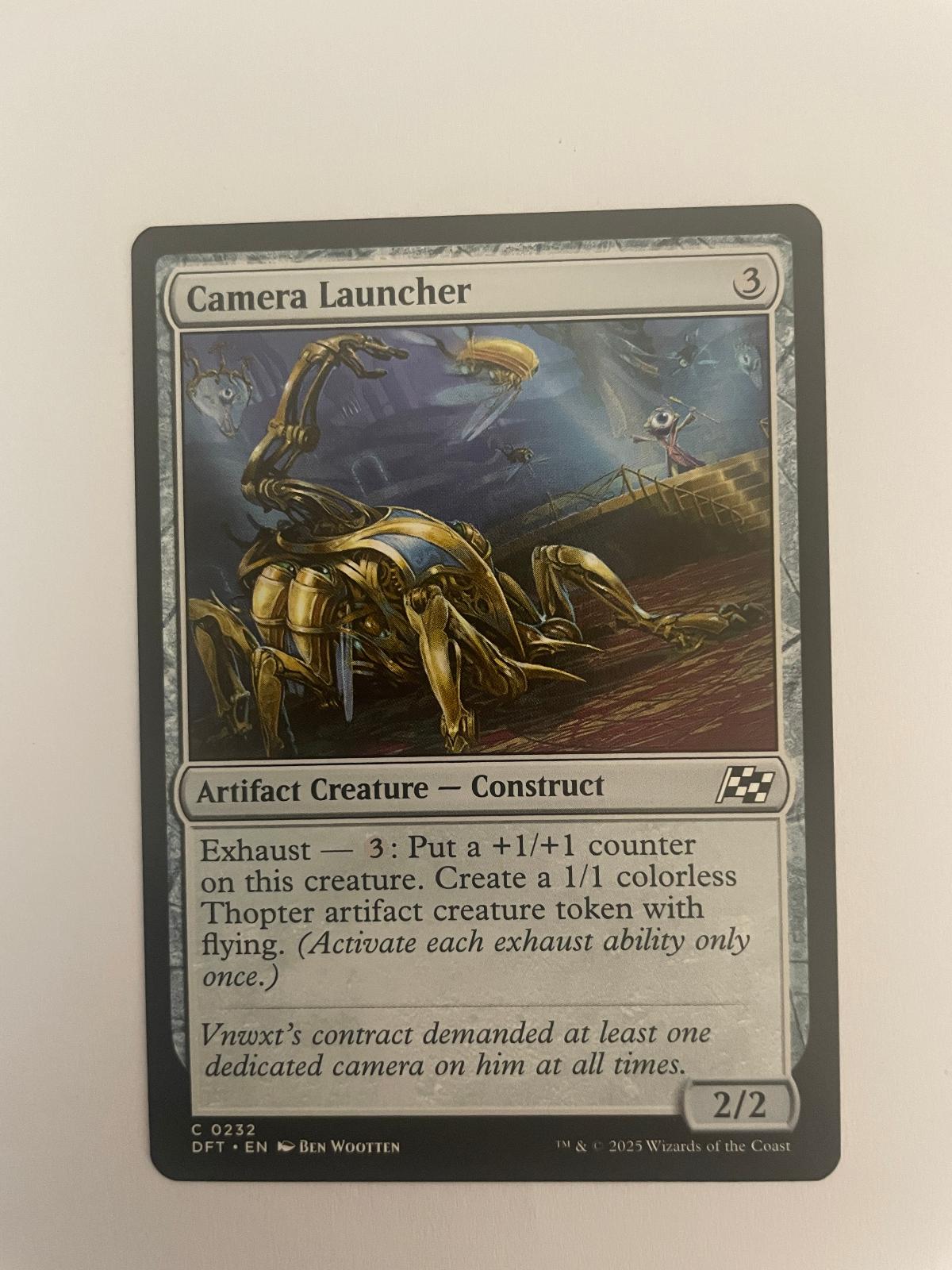 Camera Launcher 232 Aetherdrift DFT NM