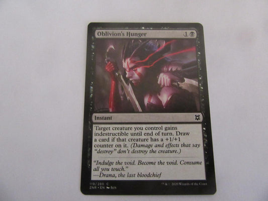 Oblivion's Hunger 119 Zendikar Rising NM