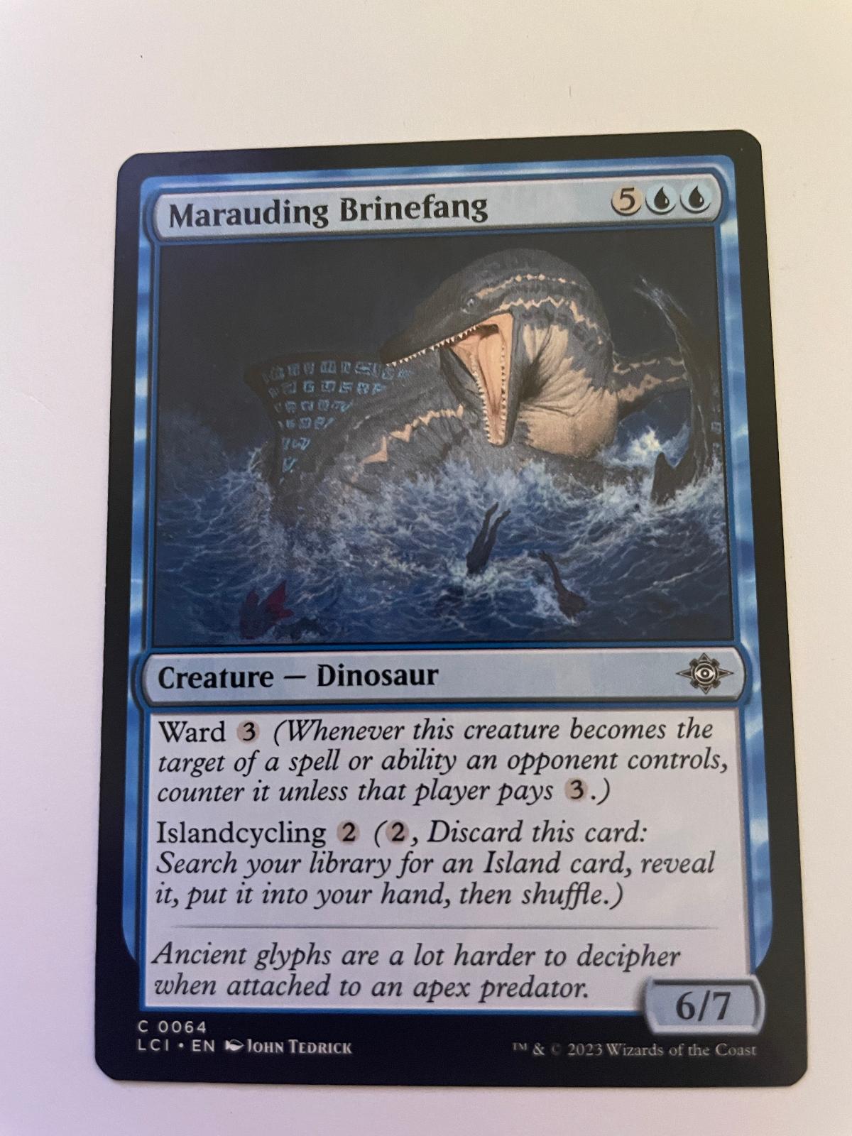 Marauding Brinefang 64 Common The Lost Caverns of Ixalan Magic: The Gathering NM