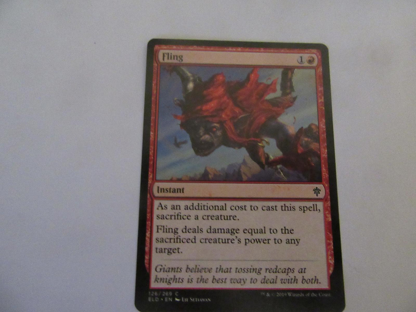 Fling 126 Throne of Eldraine NM