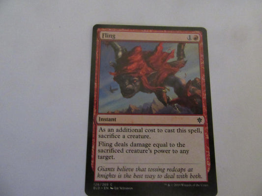 Fling 126 Throne of Eldraine NM