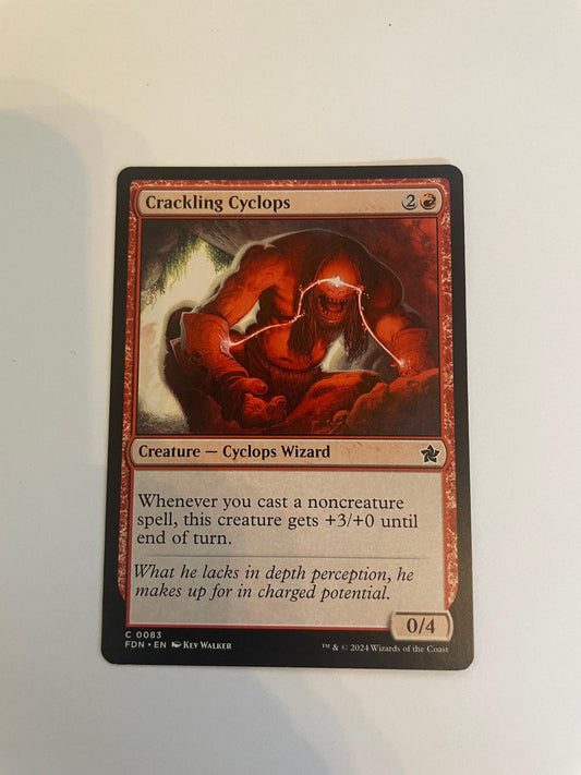 Crackling Cyclops 83 Foundations FDN NM