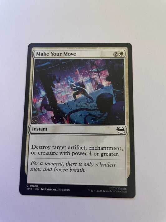 Make Your Move 0020 Common Teenage Mutant Ninja Turtles Magic: The Gathering NM