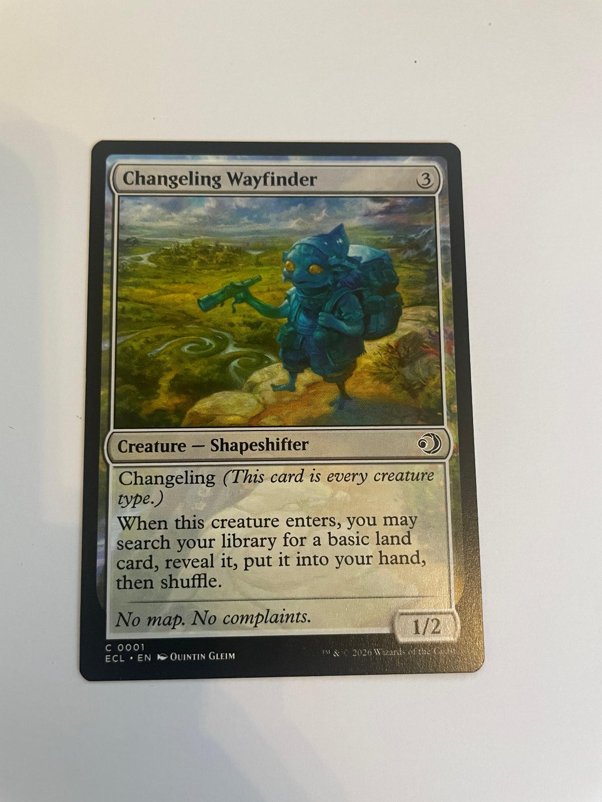 Changeling Wayfinder 1 Lorwyn Eclipsed ECL NM