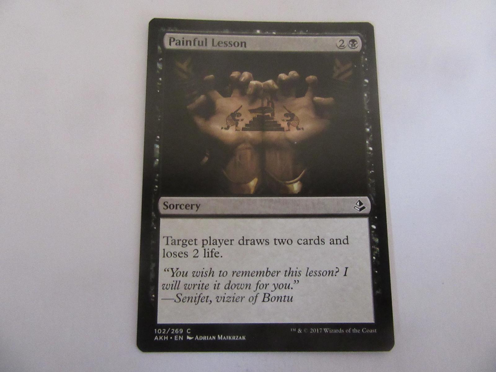 Painful Lesson 102 Amonkhet NM