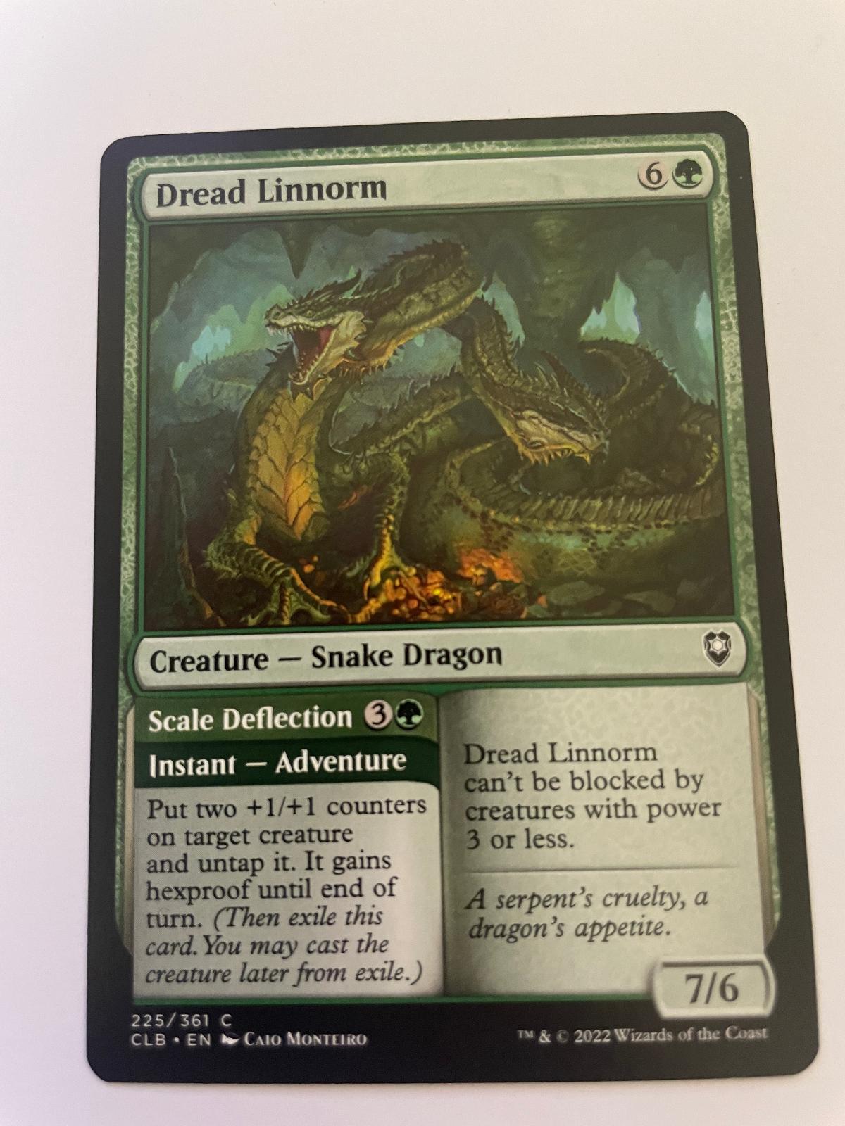 Dread Linnorm 225/361 Common The List Reprints Magic: The Gathering Near Mint