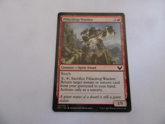 Pillardrop Warden 112 Strixhaven: School of Mages NM
