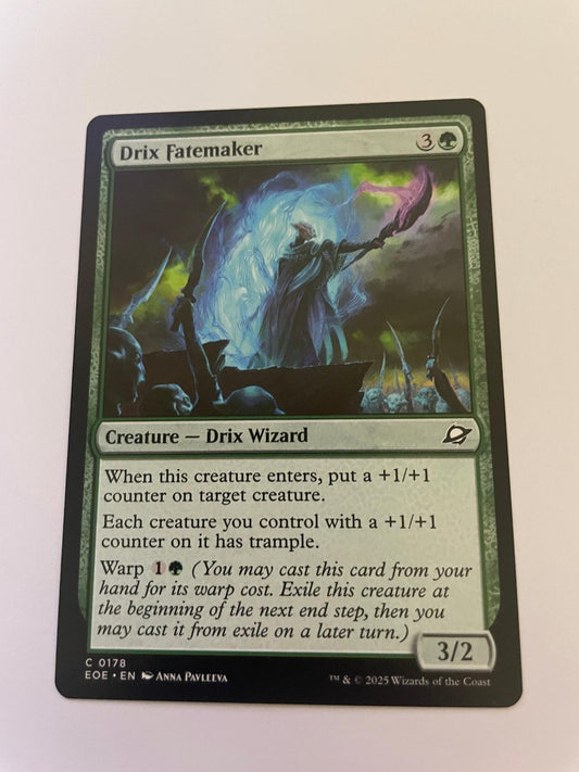 Drix Fatemaker 178 Common Edge of Eternities Magic: The Gathering Near Mint