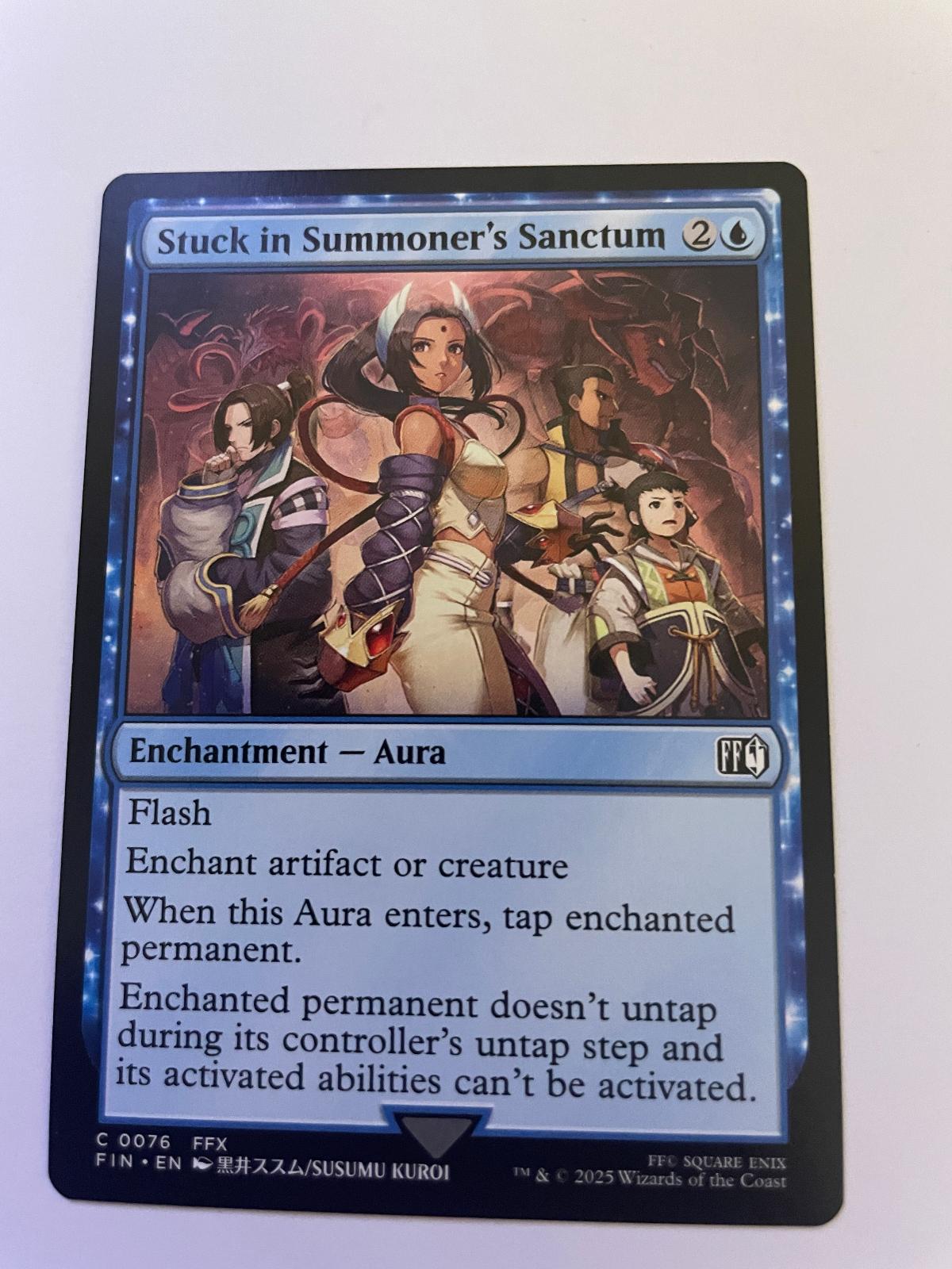 Stuck in Summoner's Sanctum 76 Common FINAL FANTASY Magic: The Gathering NM