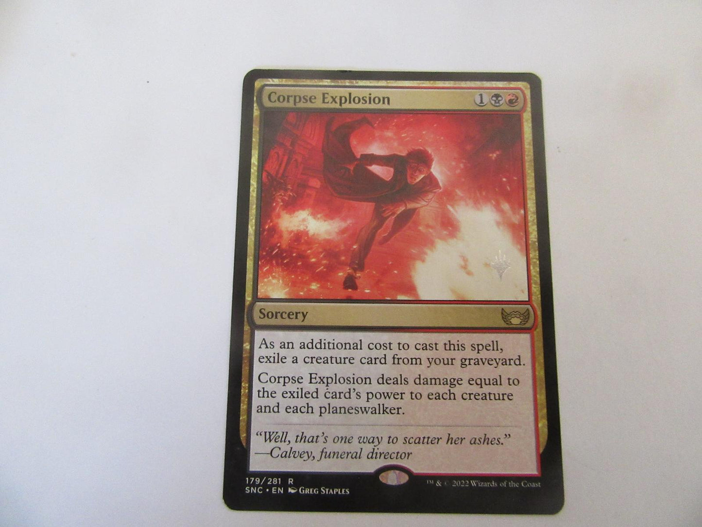 Corpse Explosion 179 Prerelease Cards NM
