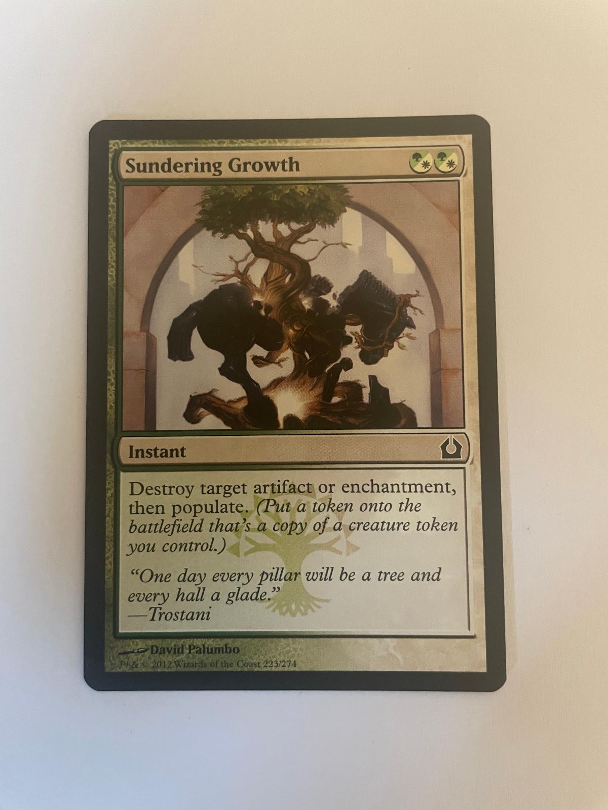 Sundering Growth 223 Return to Ravnica RTR NM