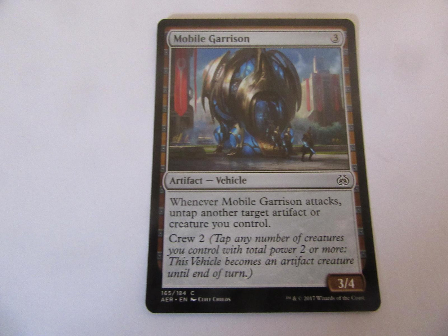 Mobile Garrison 165 Aether Revolt NM