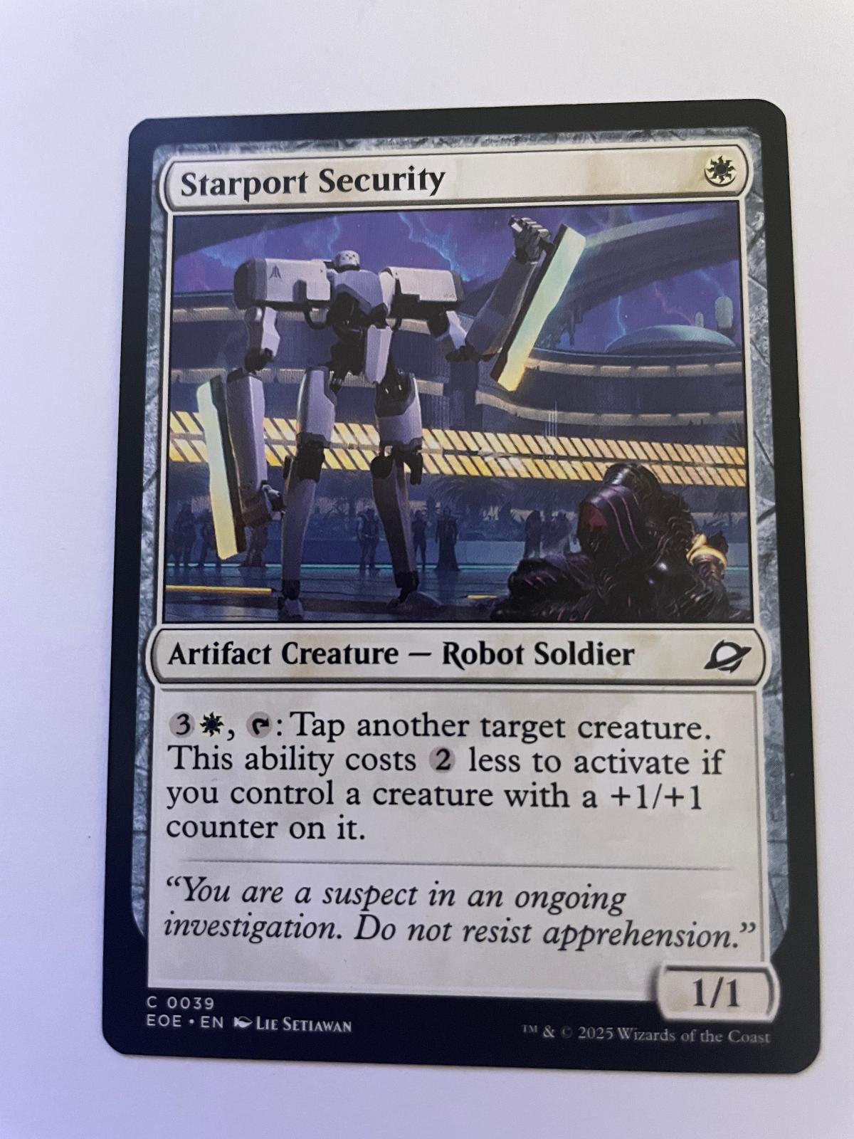 Starport Security 39 Common Edge of Eternities Magic: The Gathering Near Mint
