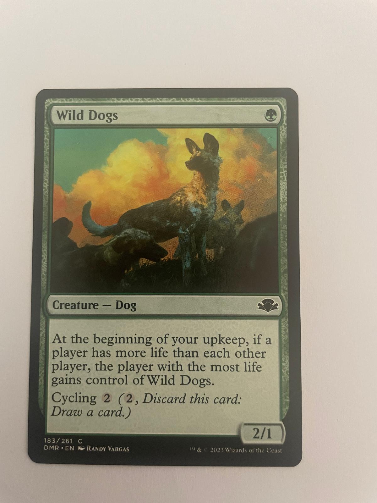 Wild Dogs 183 Dominaria Remastered DMR NM