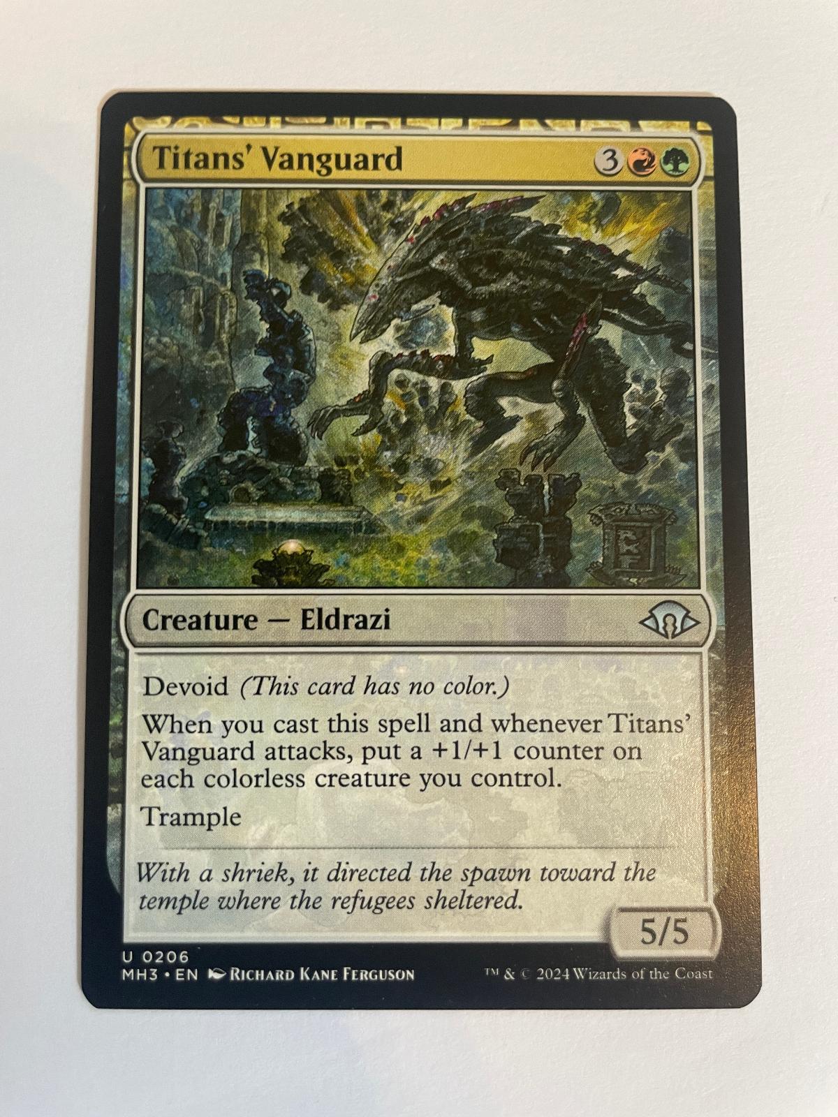 Titans' Vanguard 206 Modern Horizons 3 NM