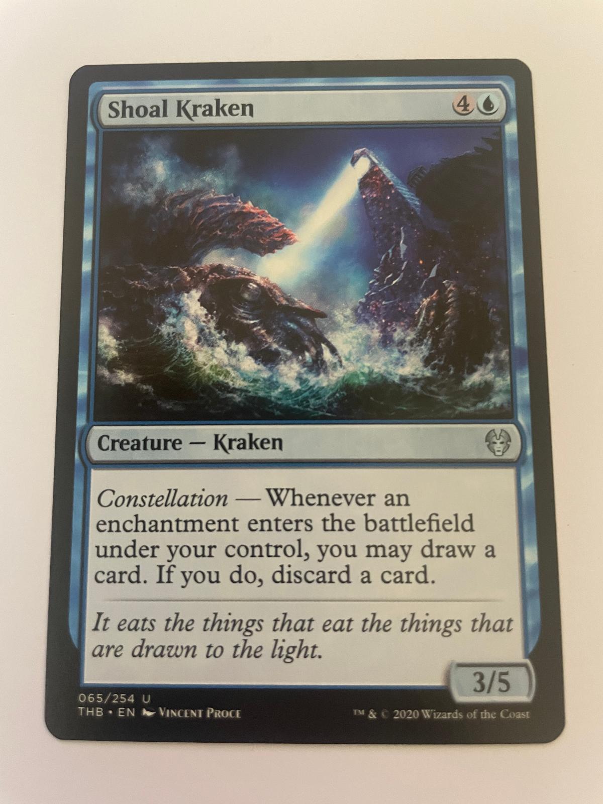 Shoal Kraken 65 Uncommon Theros Beyond Death Magic: The Gathering Near Mint