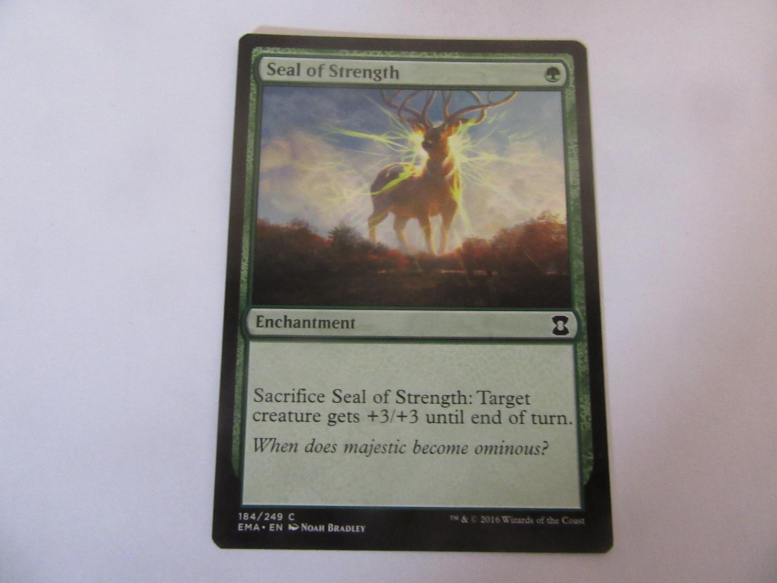 Seal of Strength 184 Eternal Masters NM
